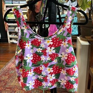 Nooworks berries Strawberry Tank NWT multiple sizes